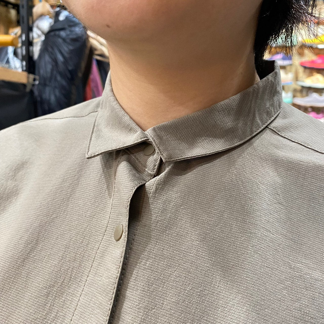 S/S Ventilation Shirt（通気性最高峰のシャツ）【AXESQUIN】