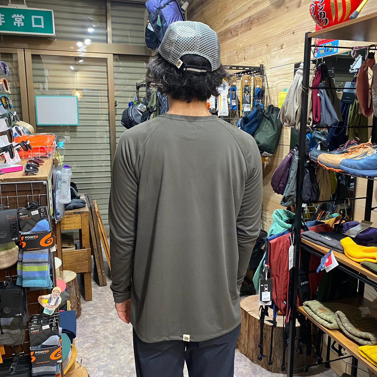 Sato LS Crew Neck 2（ポリエステル100％吸水速乾）【TANNUKI