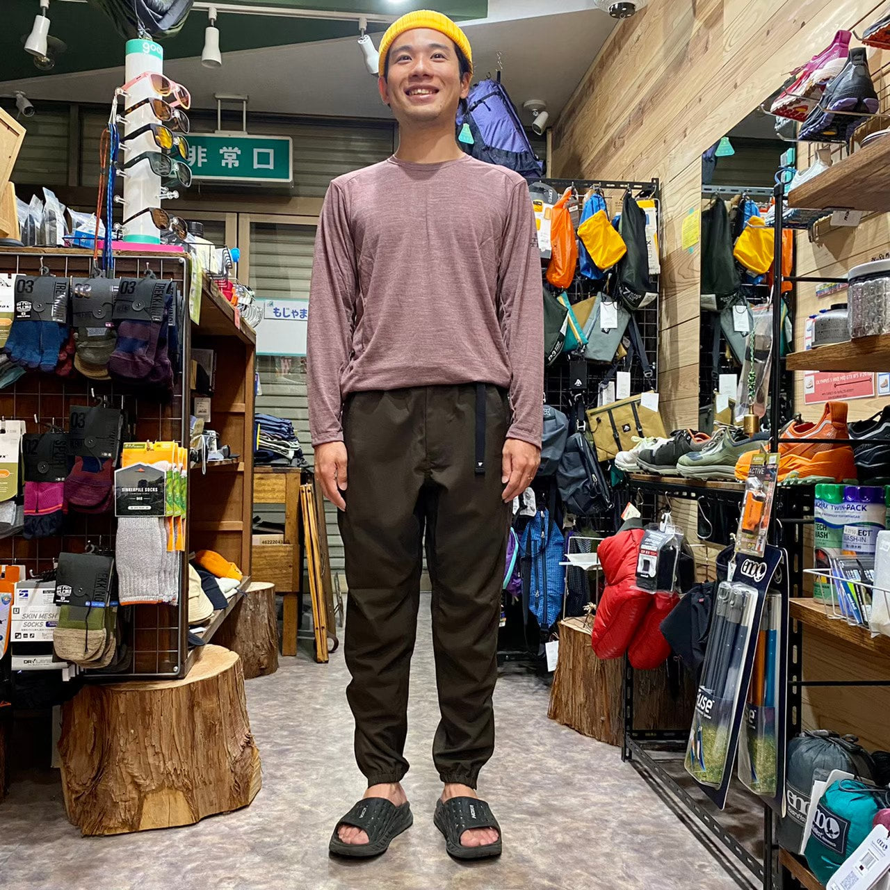 HIKE＆BIKE CORDURA WOOL PANTS（耐久性にこだわったウールパンツ）【PAPERSKY】