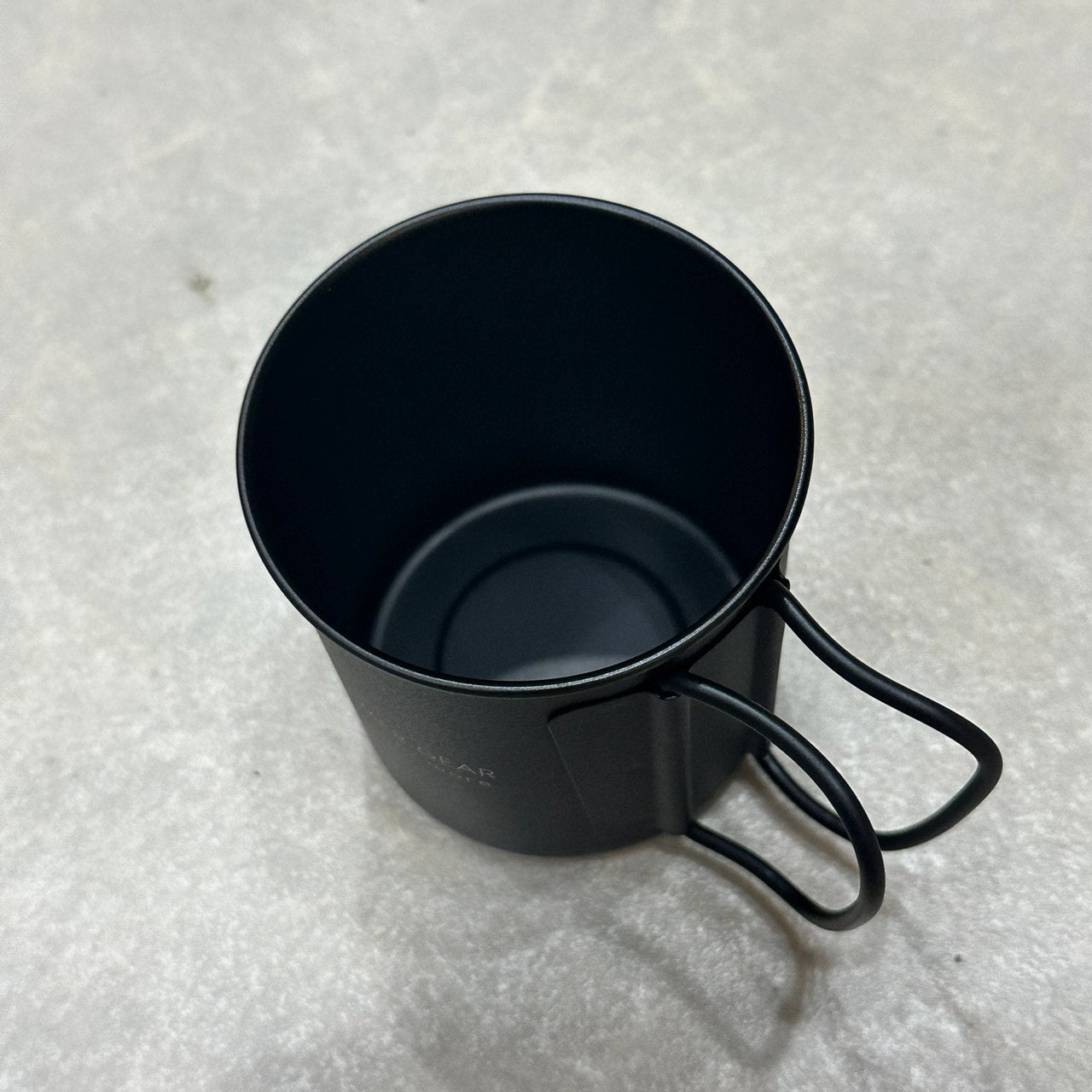 TITAN SINGLE MUG 300 Black【GOSSAMER GEAR】