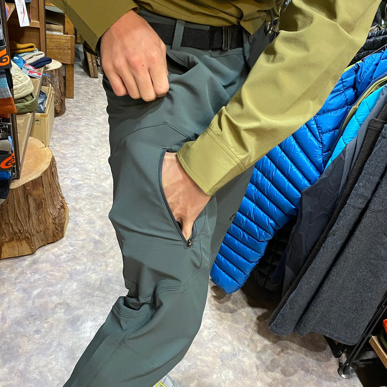 Crag Pant Mens（細身/グラフェン素材の中厚手/ストレッチパンツ）【Teton Bros.】 – SANKAKU STAND