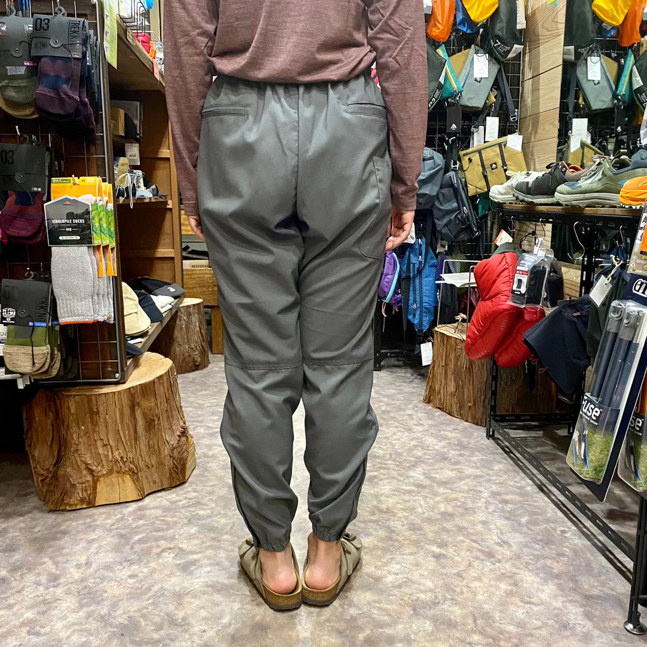 HIKE＆BIKE CORDURA WOOL PANTS（耐久性にこだわったウールパンツ）【PAPERSKY】