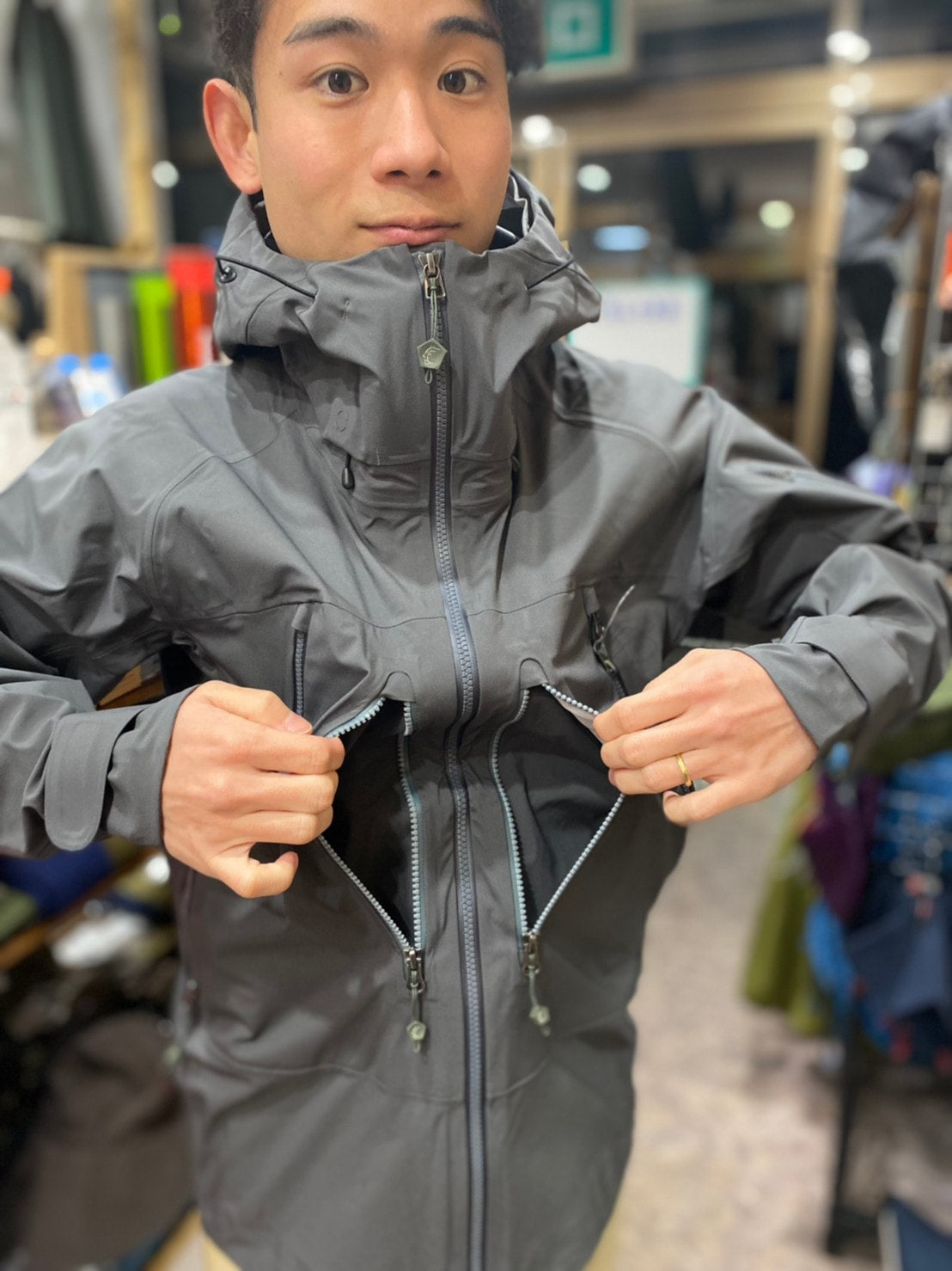 TB Jacket Mens ハードシェル（通気性/高強度）【Teton Bros】