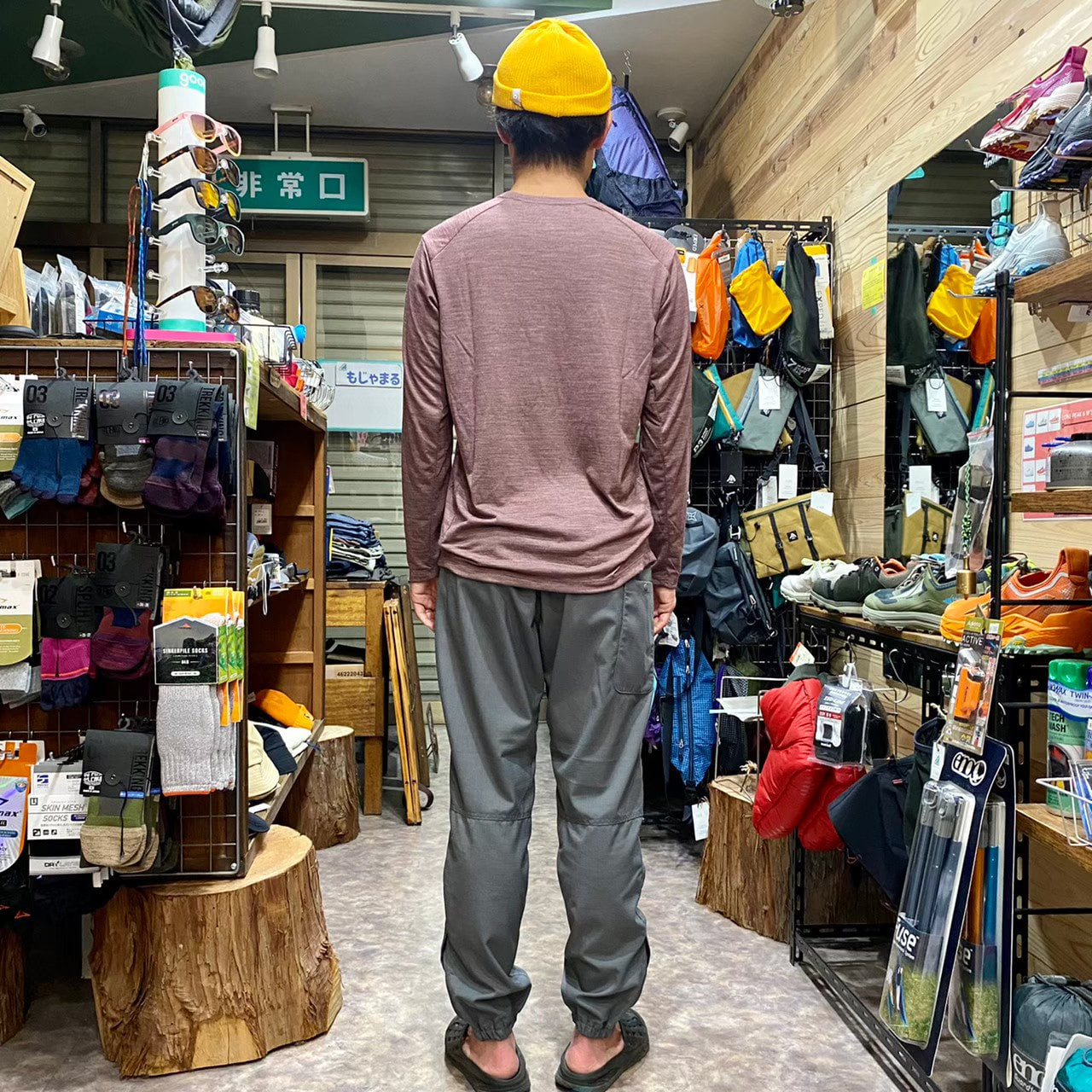 HIKE＆BIKE CORDURA WOOL PANTS（耐久性にこだわったウールパンツ）【PAPERSKY】