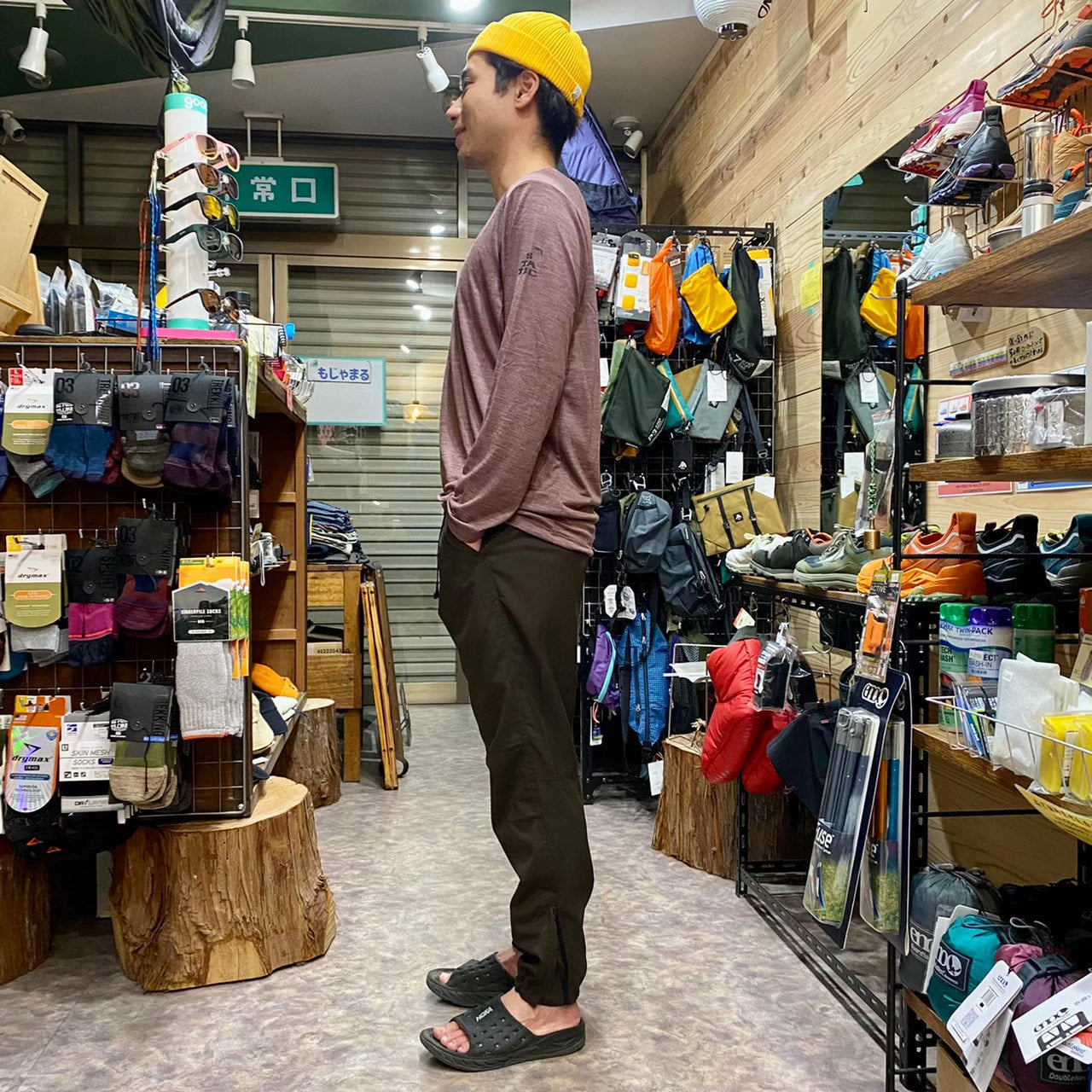 HIKE＆BIKE CORDURA WOOL PANTS（耐久性にこだわったウールパンツ）【PAPERSKY】