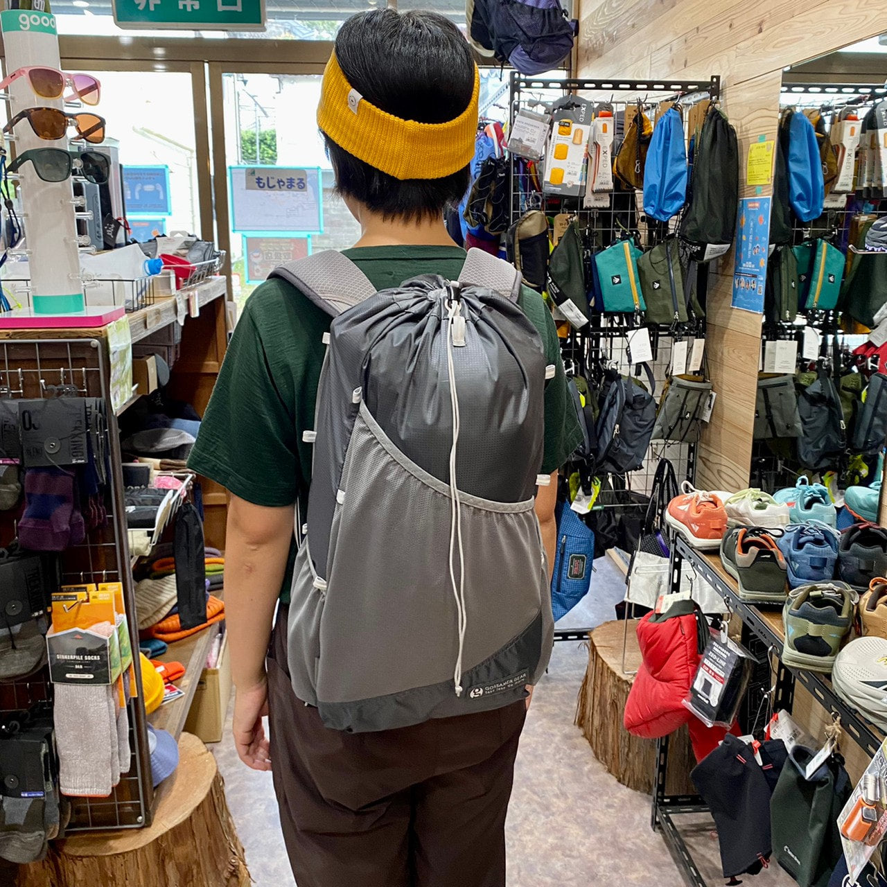 MINIMALIST 19 DAYPACK 331g 19L GOSSAMER GEAR SANKAKU STAND