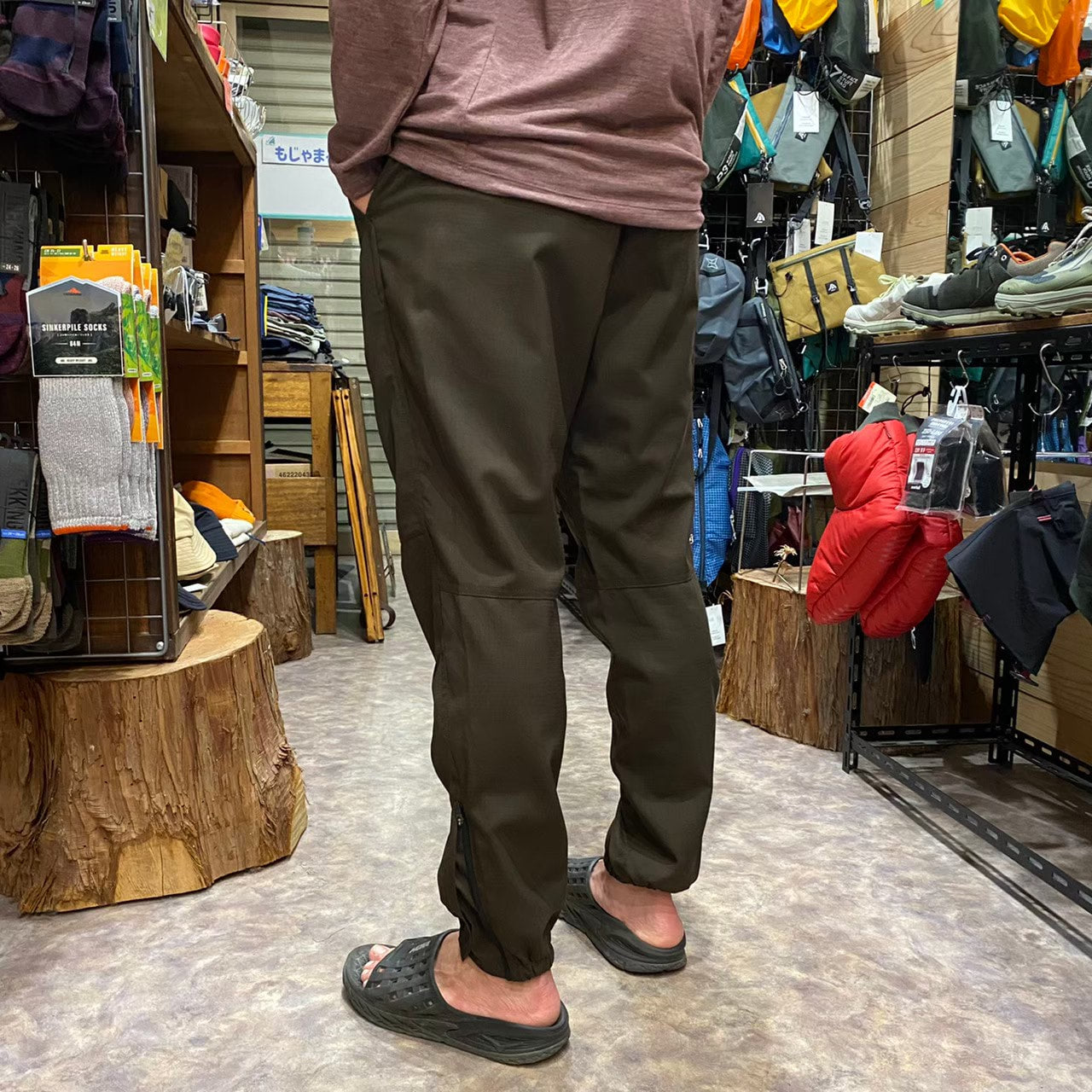 HIKE＆BIKE CORDURA WOOL PANTS（耐久性にこだわったウールパンツ）【PAPERSKY】